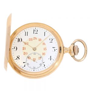 French gold lever collector’s pocket watch Circa 1900