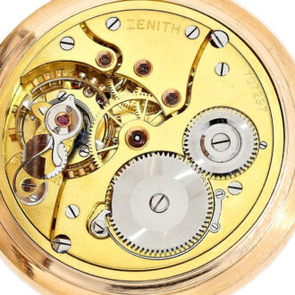 French gold lever collector’s pocket watch Circa 1900