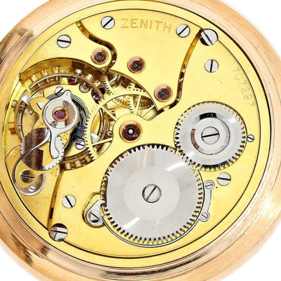 French gold lever collector’s pocket watch Circa 1900 French gold lever collector’s pocket watch Circa 1900