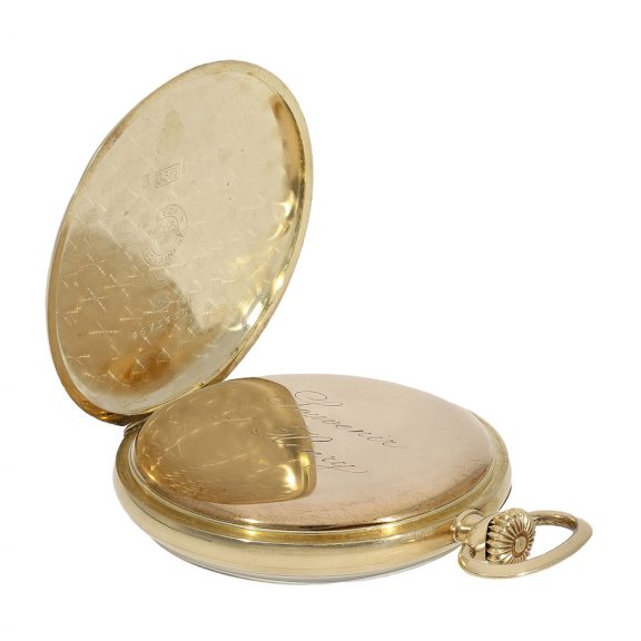 Swiss gold pocket watch in chronometer quality Circa 1930 Swiss gold pocket watch in chronometer quality Circa 1930