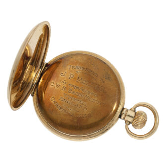 Swiss gold plated lever made for the English market Circa 1930