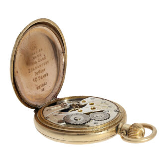 Swiss gold plated lever made for the English market Circa 1930