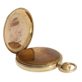 Swiss gold plated lever made for the English market Circa 1930