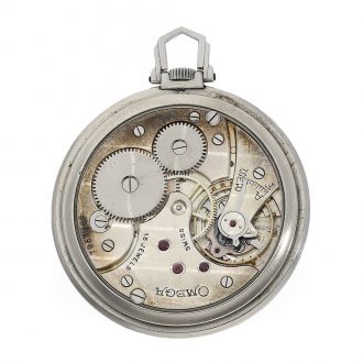 Swiss rare and exceptionally beautiful Art deco steel dress watch Circa 1934