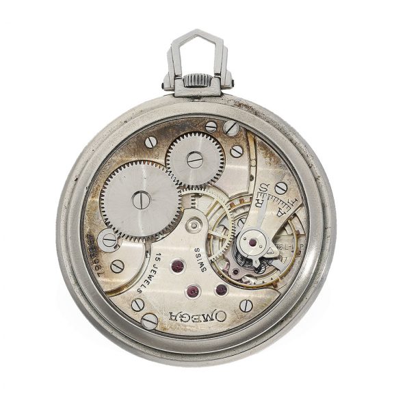 Swiss rare and exceptionally beautiful Art deco steel dress watch Circa 1934 Swiss rare and exceptionally beautiful Art deco steel dress watch Circa 1934
