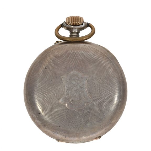 Swiss silver exceptionally large anker chronometer Circa 1895 Swiss silver exceptionally large anker chronometer Circa 1895