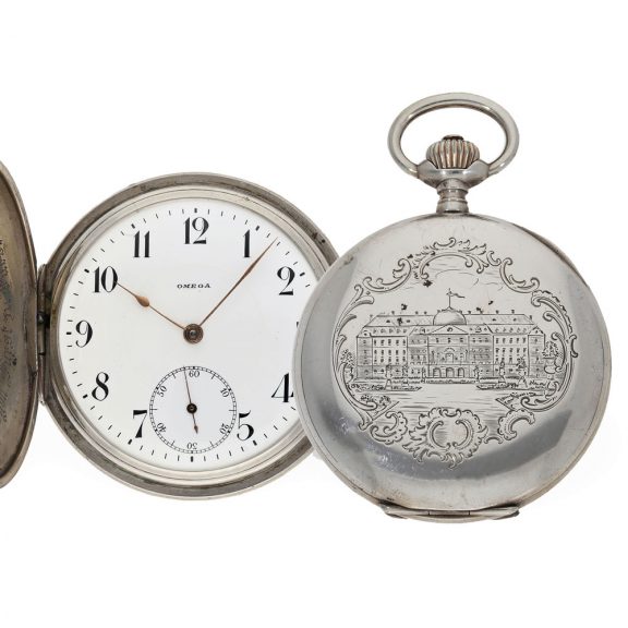 Swiss silver historically interesting presentation watch Circa 1911 Swiss silver historically interesting presentation watch Circa 1911