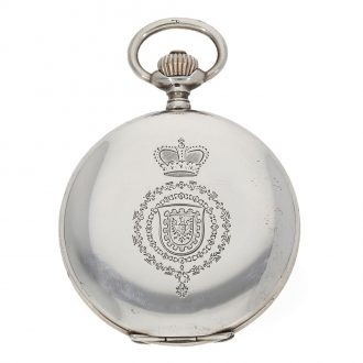 Swiss silver historically interesting presentation watch Circa 1911