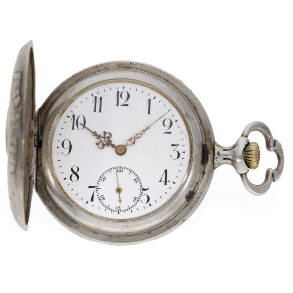 German silver Art Nouveau anker chronometer watch Circa 1900 German silver Art Nouveau anker chronometer watch Circa 1900