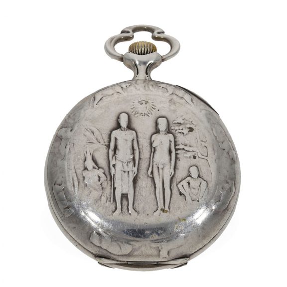 German silver Art Nouveau anker chronometer watch Circa 1900H German silver Art Nouveau anker chronometer watch Circa 1900