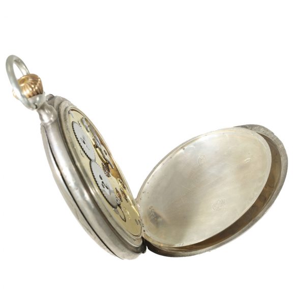 Swiss silver marksman's watch for the Zurich Shooting Festival Circa 1907 Swiss silver marksman's watch for the Zurich Shooting Festival Circa 1907