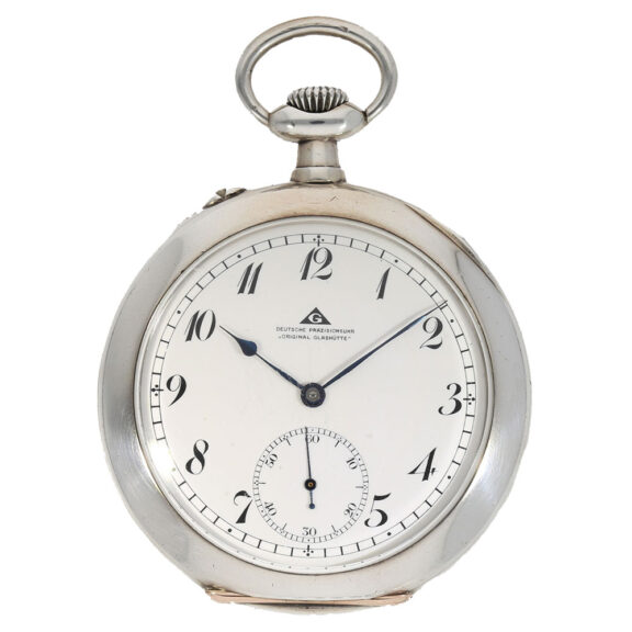German silver precision lever escapement pocket watch Circa 1925