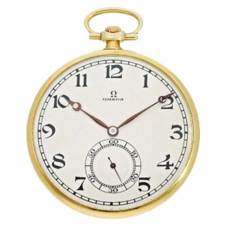 Swiss rare and flat dress watch with caliber 35 ML Circa 1920