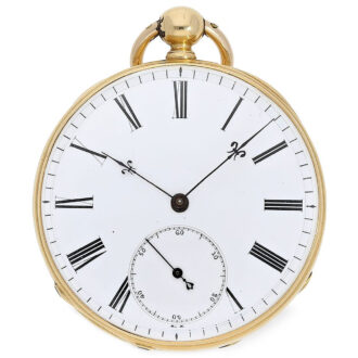 Swedish experimental chronometer watch Circa 1850/1860