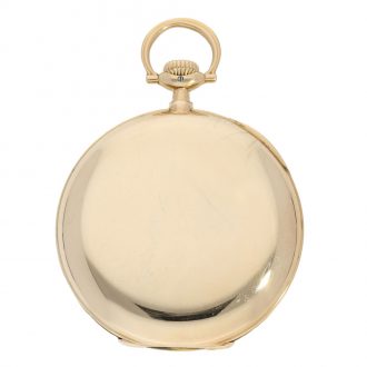German precision pocket watch with engine turned dial Circa 1905