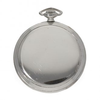 Swiss stainless steel Art deco dress watch Circa 1942