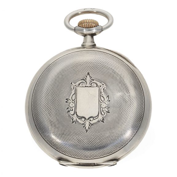 Swiss silver open faced precision pocket watch Circa 1900 Swiss silver open faced precision pocket watch Circa 1900