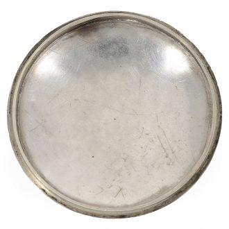 English silver pocket chronometer with power reserve Circa 1890