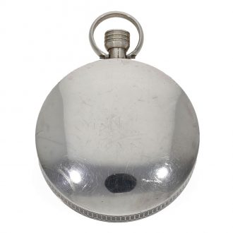 English silver pocket chronometer with power reserve Circa 1890