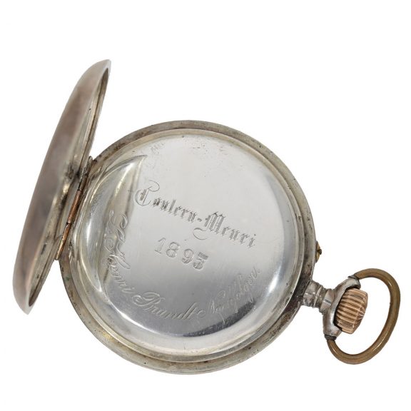 Swiss silver exceptionally large anker chronometer Circa 1895 Swiss silver exceptionally large anker chronometer Circa 1895