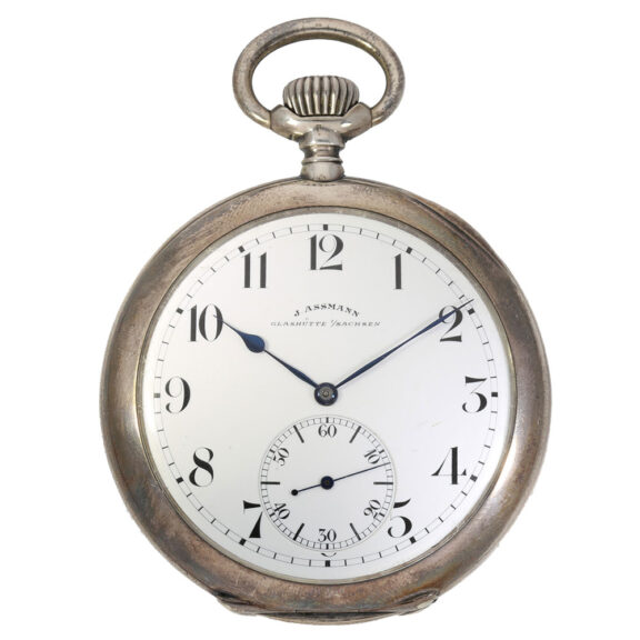 German silver observation chronometer in original box Circa 1915