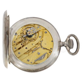 German silver observation chronometer in original box Circa 1915