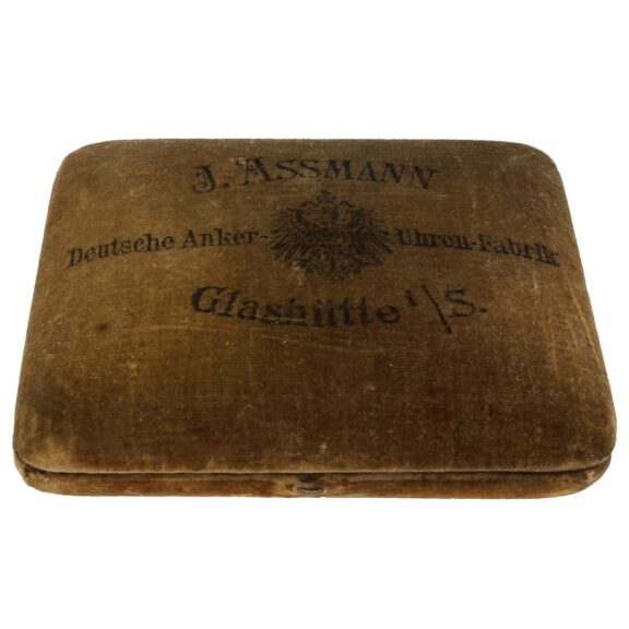 German silver observation chronometer in original box Circa 1915 German silver observation chronometer in original box Circa 1915