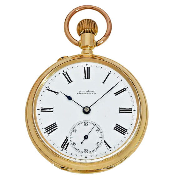 German precision watch with rare movement quality Circa 1900