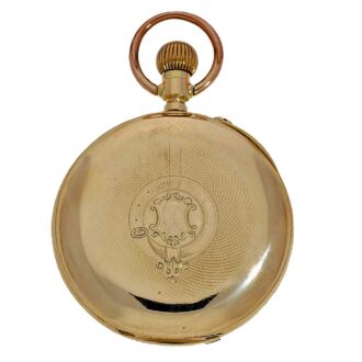 German precision watch with rare movement quality Circa 1900