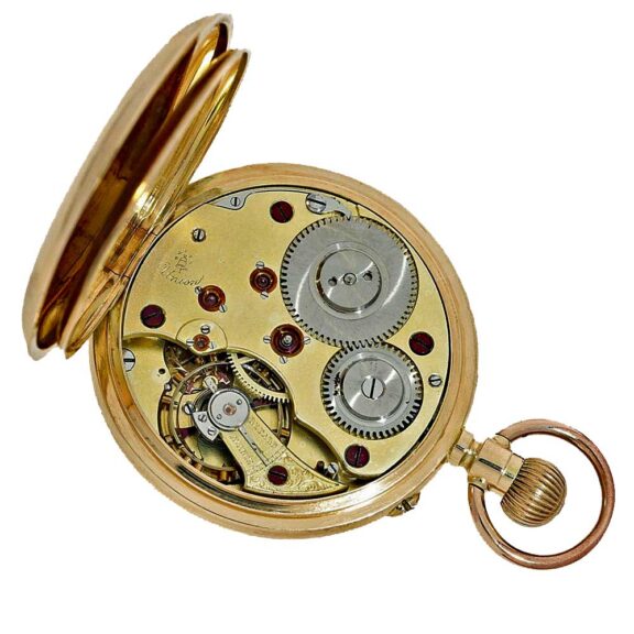 German precision watch with rare movement quality Circa 1900 German precision watch with rare movement quality Circa 1900