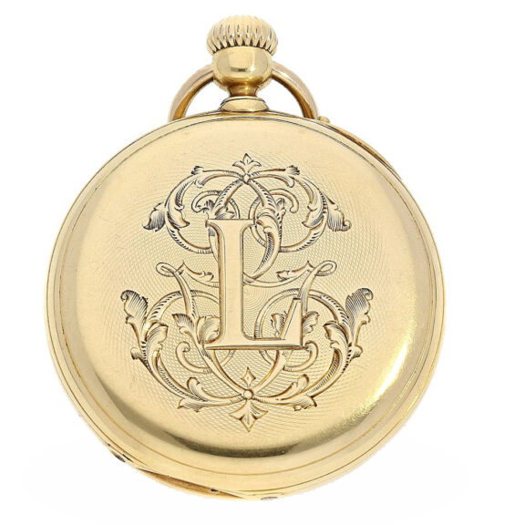 French 18 K gold Lépine Ankerchronometer Circa 1860 French 18 K gold Lépine Ankerchronometer Circa 1860