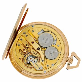 Swiss unique deck watch with Art déco decoration Circa 1923