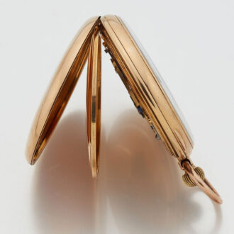English early keyless winding gold cylinder watch Circa 1823