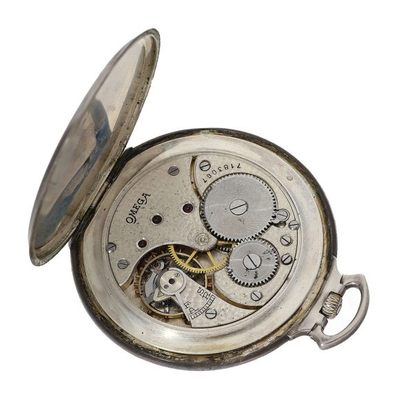 Swiss rare silver pocket watch from the Art deco period Circa 1930 Swiss rare silver pocket watch from the Art deco period Circa 1930