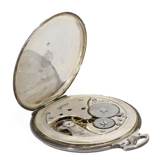 Swiss rare silver pocket watch from the Art deco period Circa 1930 Swiss rare silver pocket watch from the Art deco period Circa 1930