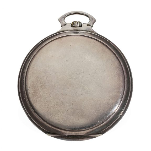 Swiss rare silver pocket watch from the Art deco period Circa 1930 Swiss rare silver pocket watch from the Art deco period Circa 1930