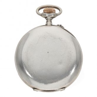 Rare French silver open faced lever pocket watch Circa 1900 Rare French silver open faced lever pocket watch Circa 1900