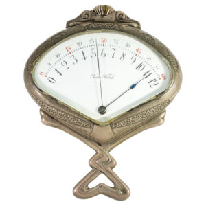 Swiss silver rare Art Nouveau “Sector Watch” Circa 1910