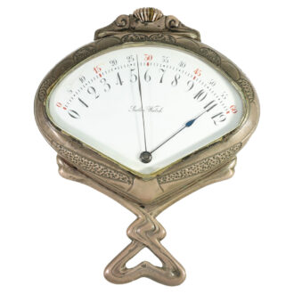 Swiss silver rare Art Nouveau “Sector Watch” Circa 1910