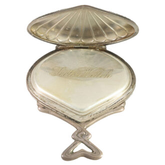 Swiss silver rare Art Nouveau “Sector Watch” Circa 1910