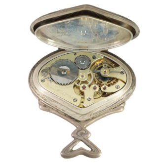 Swiss silver rare Art Nouveau “Sector Watch” Circa 1910