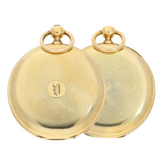 Rare French 18k gold lever school watch Circa 1850
