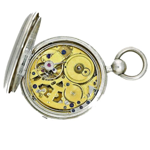 Probably Swiss or French unusual repeating watch circa 1830 Probably Swiss or French unusual repeating watch circa 1830