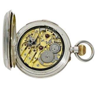 Swiss precision pocket watch, for the Indian market Circa 1900