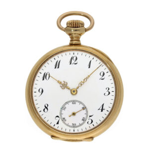 Fine Swiss lady's watch with precision lever escapement Circa 1900