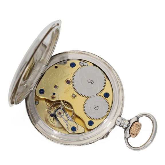 German silver open faced precision pocket watch Circa 1900 German silver open faced precision pocket watch Circa 1900