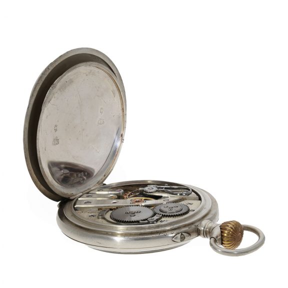Swiss silver watch with quality anker chronometer Circa 1890 Swiss silver watch with quality anker chronometer Circa 1890