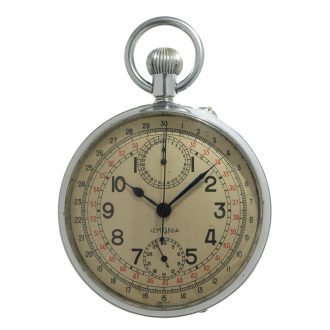 Swiss metal lever watch for the Czechoslovakian Air Force Circa 1940