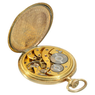 Swiss 14 Carat gold precision pocket watch Circa 1915 Swiss 14 Carat gold precision pocket watch Circa 1915