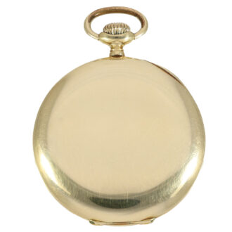 Swiss 14 Carat gold precision pocket watch Circa 1915 Swiss 14 Carat gold precision pocket watch Circa 1915